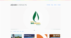 Desktop Screenshot of adamjohnsondesign.com