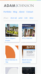 Mobile Screenshot of adamjohnsondesign.com